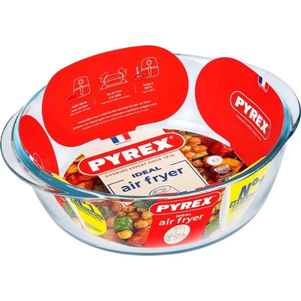 Фото - Форма для мультипечи Pyrex AIRFRYER 26x23x8 см 2.3 л (208B100/7948)